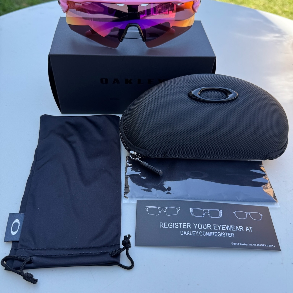 Oakley Sunglasses with Case and Pouch